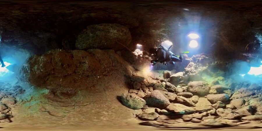 Scuba Diving - Tunnels & Caves - Cape Greco - private guided - Meeting Jürgen and getting comfortable with the equipment