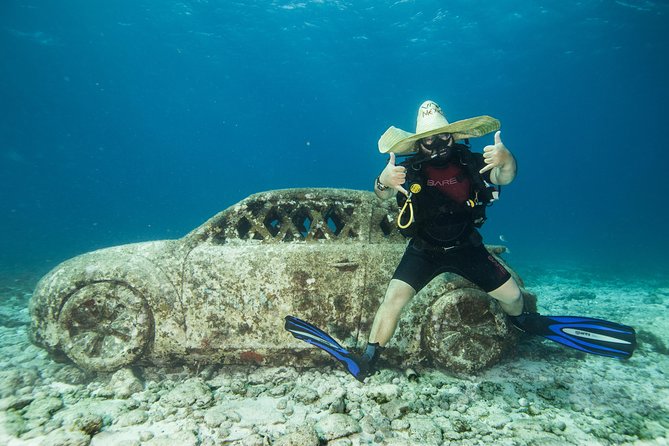 Scuba Diving Under Water Museum and Reef for beginners - Starting at Coconut Divers near the Hotel Zone