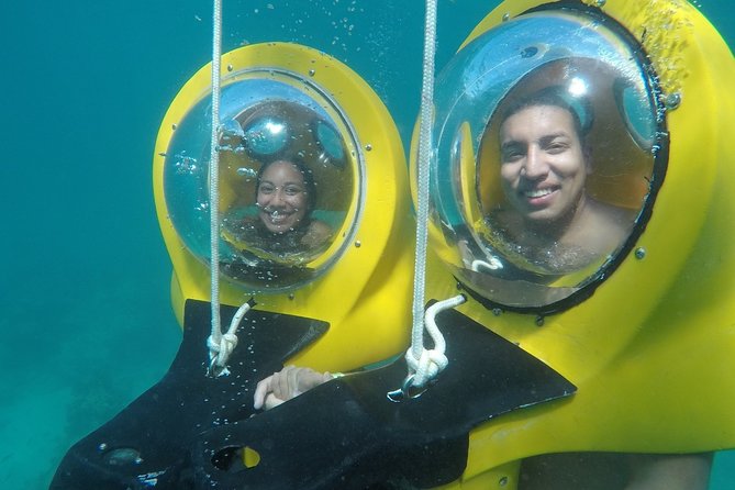 Scuba Doo - Diving Scooters in Punta Cana - The glass-bottom boat ride