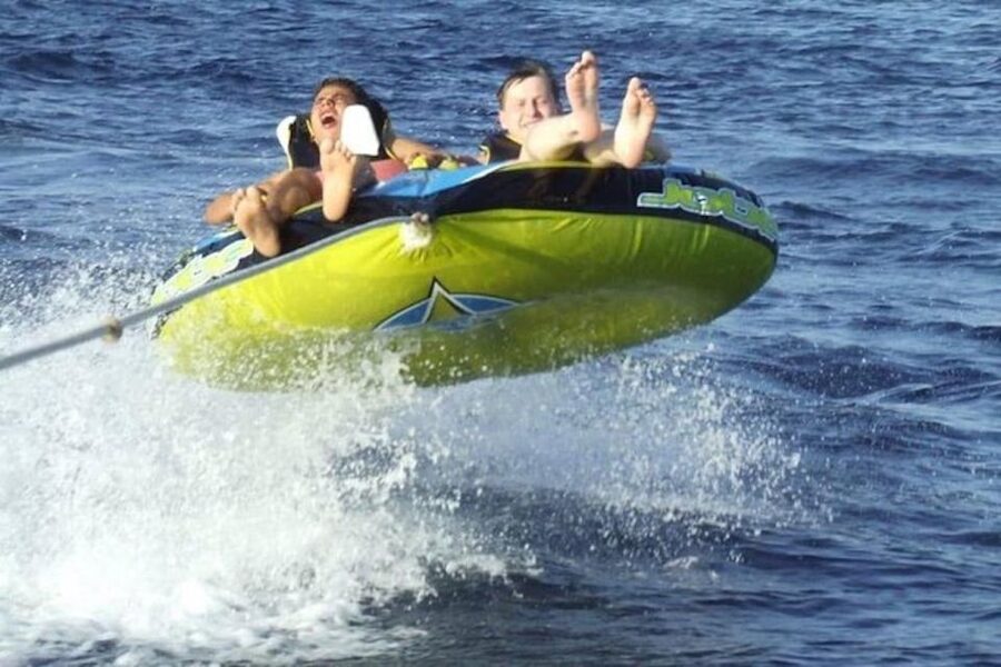 Sharm El-Sheikh: Parasailing, Camel Ride, Dive & Quad Bike - Parasailing gives you the best view