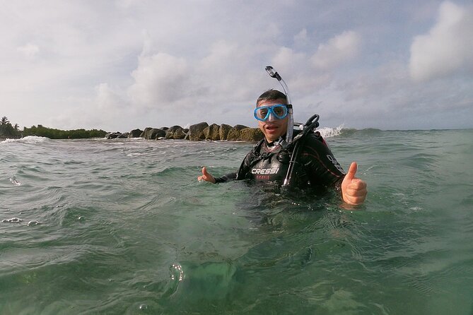 Shore Dive Aruba for Certified Divers - Facilities that make the short outing easier