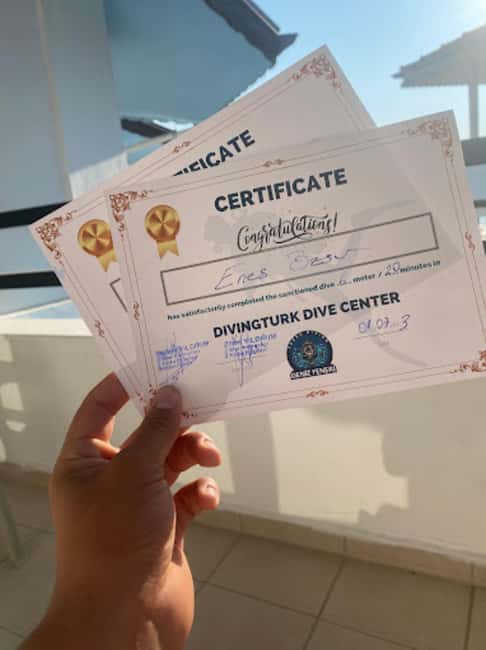 Side: Scuba Diving with Expert Diving Option - Key points to know before booking