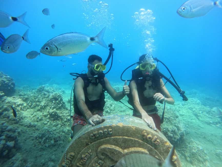 Side: Scuba Diving with Expert Diving Option - The boat ride is part of the value