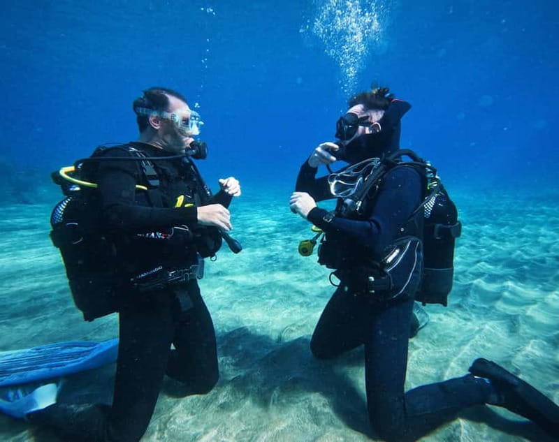 Tenerife: Private Scuba Diving–Certified Instructor & Photos - A careful briefing before you enter the water