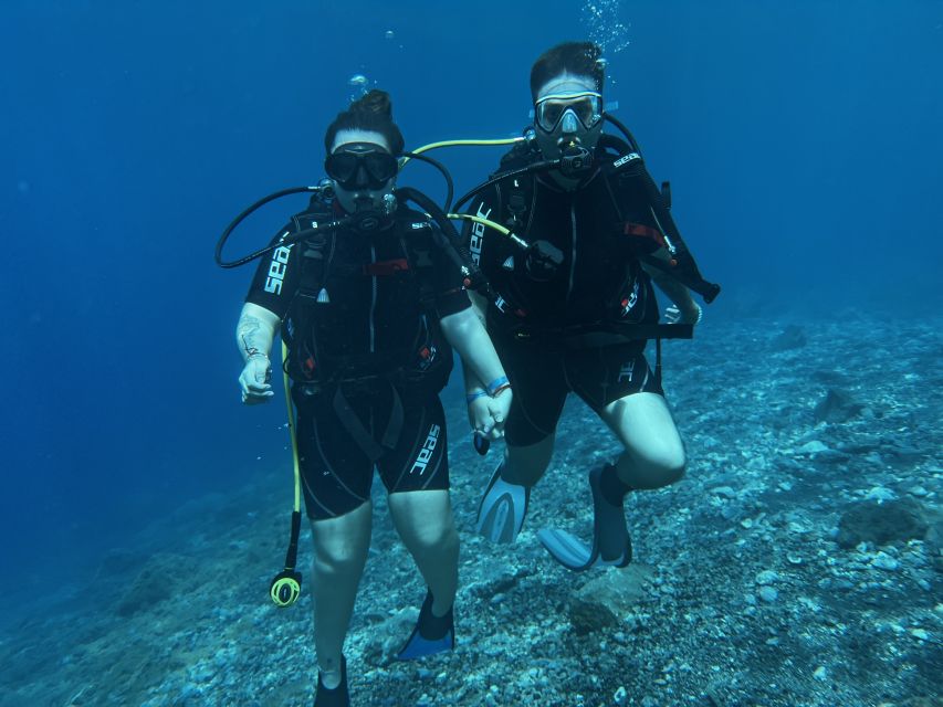 Try diving for the first time in turtle area - Meeting Natalie and Andres at Café Magilu