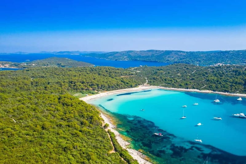Zadar: Sakarun Beach & Dugi Island Speedboat Tour w/Diving - Snorkeling above the St. Michaele